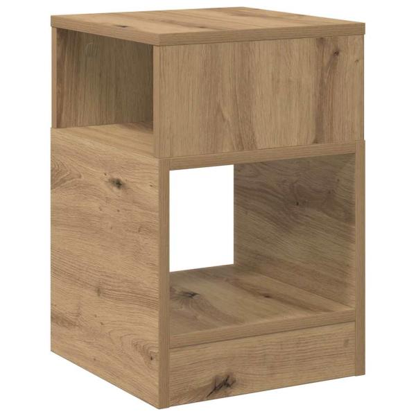 Beistelltisch Artisan-Eiche 30,5 x 30 x 45 cm Holzwerkstoff