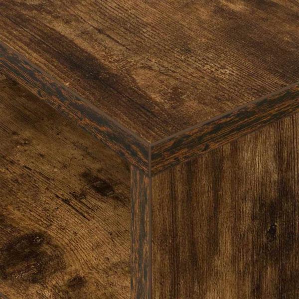 Beistelltisch Geräucherte Eiche 40,5 x 40 x 45 cm Holzwerkstoff