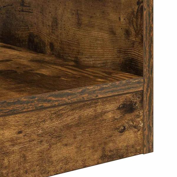 Beistelltisch 2 pcs Geräucherte Eiche 40,5 x 40 x 45 cm