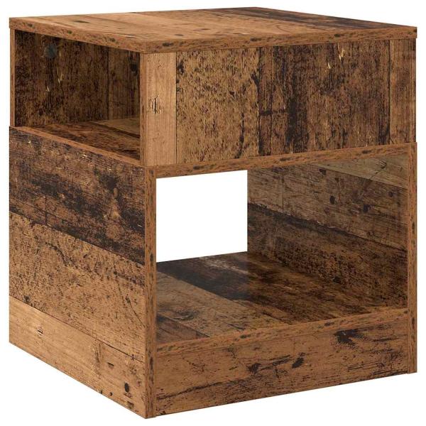 Beistelltisch 2 pcs Altholz 40,5 x 40 x 45 cm Holzwerkstoff