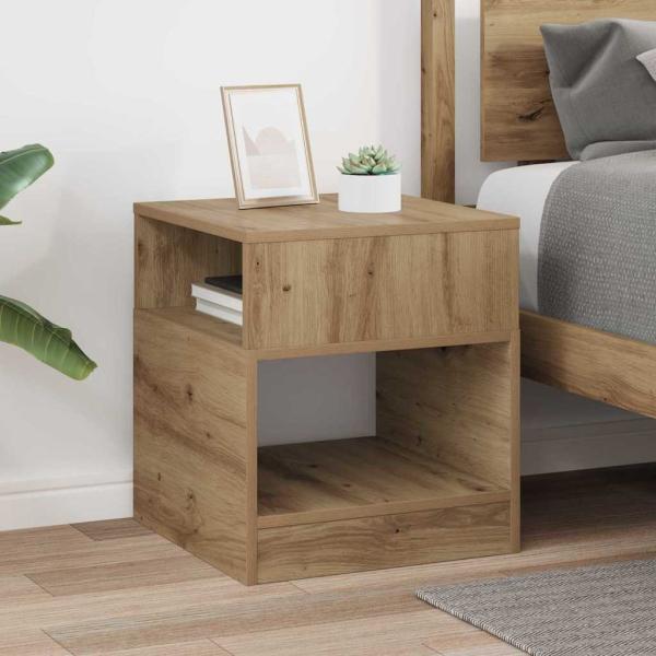 Beistelltisch Artisan-Eiche 40,5 x 40 x 45 cm Holzwerkstoff