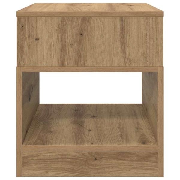 Beistelltisch Artisan-Eiche 40,5 x 40 x 45 cm Holzwerkstoff