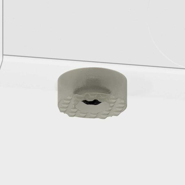 Beistelltisch Weiß 37 x 32 x 40 cm Holzwerkstoff