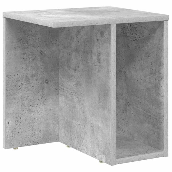 Beistelltisch Beton Grau 37 x 32 x 40 cm Holzwerkstoff