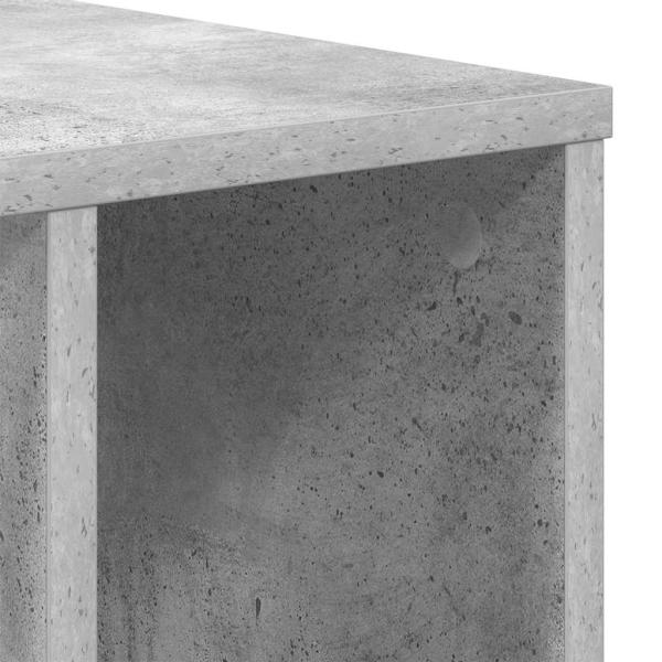 Beistelltisch Beton Grau 37 x 32 x 40 cm Holzwerkstoff