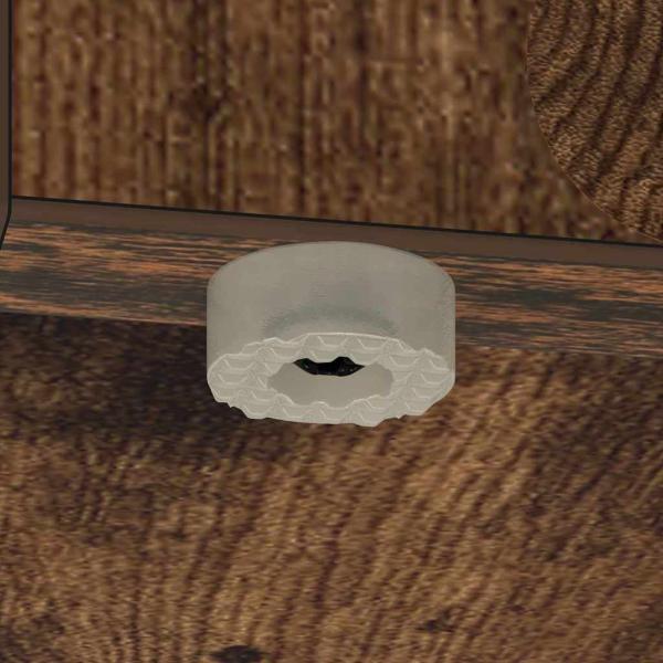 Beistelltisch Geräucherte Eiche 37 x 32 x 40 cm Holzwerkstoff