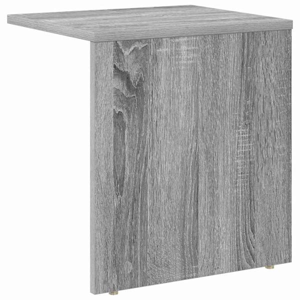 Beistelltisch 2 pcs Graues Sonoma 37 x 32 x 40 cm Holzwerkstoff