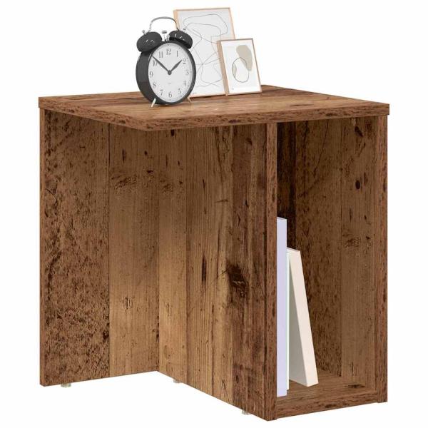 Beistelltisch 2 pcs Altholz 37 x 32 x 40 cm Holzwerkstoff