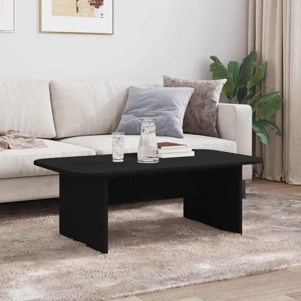 Couchtisch Schwarz 93 x 53 x 33 cm Holzwerkstoff