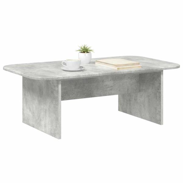 Couchtisch Beton Grau 93 x 53 x 33 cm Holzwerkstoff