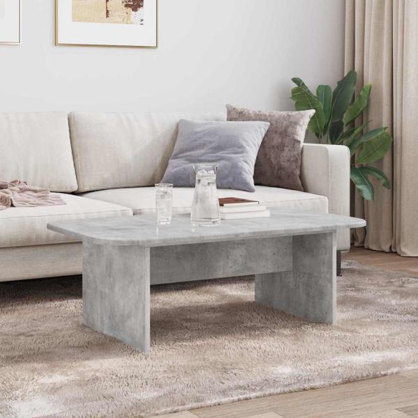 Couchtisch Beton Grau 93 x 53 x 33 cm Holzwerkstoff