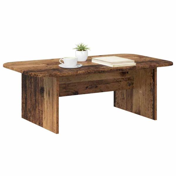 Couchtisch Altholz 93 x 53 x 33 cm Holzwerkstoff