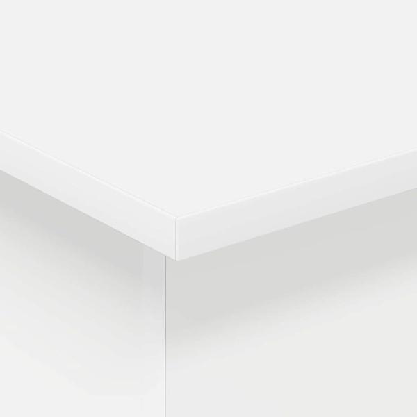 Beistelltisch Weiß 35,5 x 35 x 40 cm Holzwerkstoff