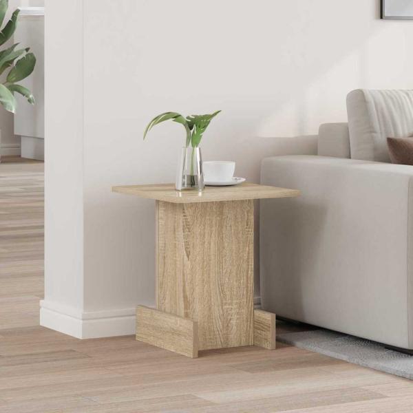 ARDEBO.de - Beistelltisch Sonoma-Eiche 35,5 x 35 x 40 cm Holzwerkstoff