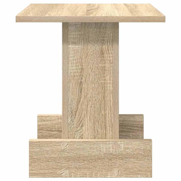 Beistelltisch Sonoma-Eiche 35,5 x 35 x 40 cm Holzwerkstoff