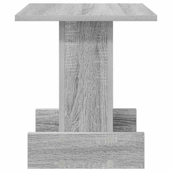 Beistelltisch Graues Sonoma 35,5 x 35 x 40 cm Holzwerkstoff