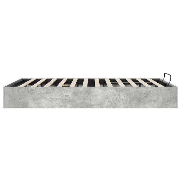 Ottoman Bettgestell Beton 193 x 120 x 25 cm Spanplatte