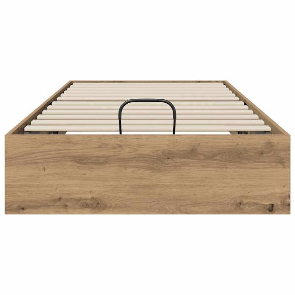 Ottoman Bettgestell Kunsthandwerk Eiche 193 x 120 x 25 cm