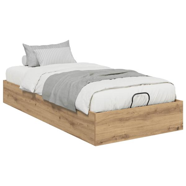 Ottoman Bettgestell Kunsthandwerk Eiche 193 x 120 x 25 cm