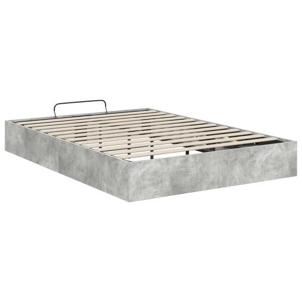 Ottoman Bettgestell Beton 193 x 120 x 25 cm Spanplatte
