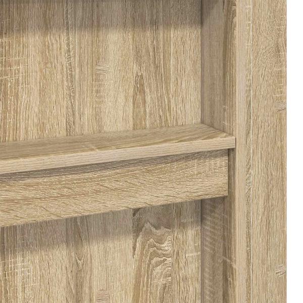 Etagenbettgestell mit Schreibtisch Sonoma-Eiche 100 x 200 cm