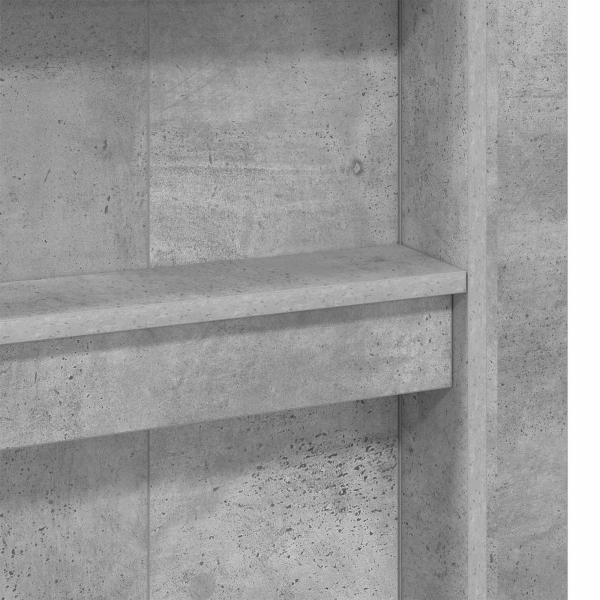 Etagenbettgestell mit Schreibtisch mit Speicher Holzwerkstoff