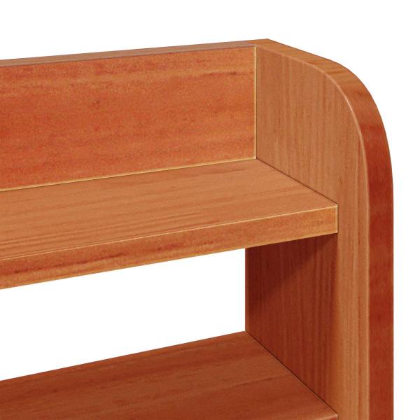 Bettrahmen mit Kopfteil 2 pcs Wachsbraun Massivholz Kiefer