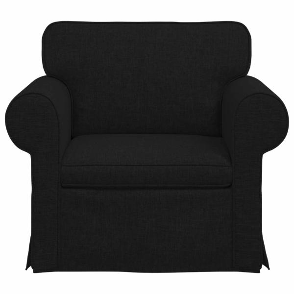 Sofa Schwarz 215 x 82 x 80 cm Metall
