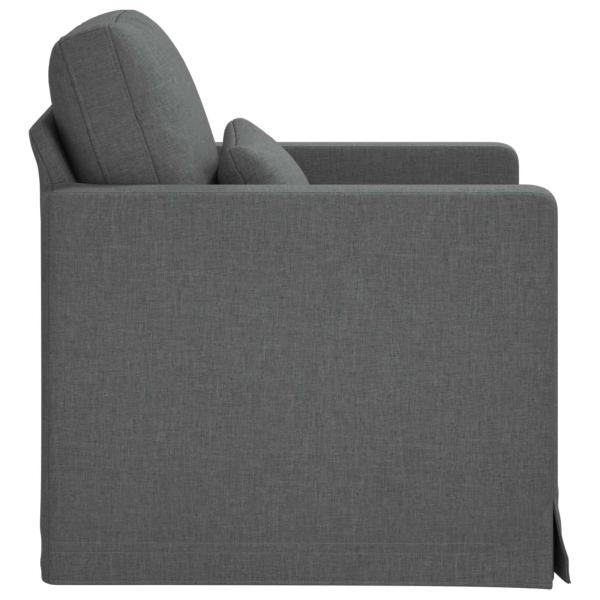 Sofa Dunkelgrau 78 x 78 x 80 cm Metall