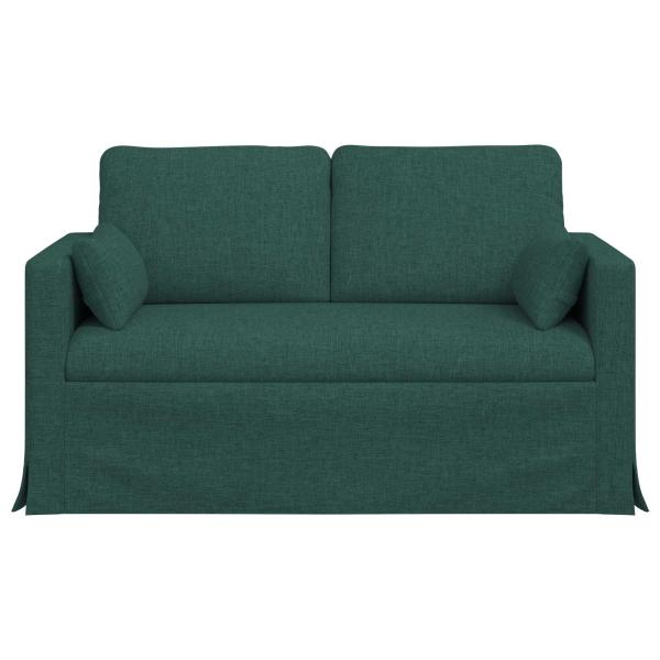 Sofa Dunkelgrün 138 x 78 x 80 cm Metall