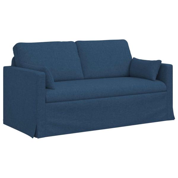 Sofa Blau 158 x 78 x 80 cm Metall