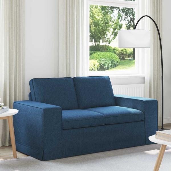 ARDEBO.de - Sofa Blau 162 x 80 x 82 cm Metall