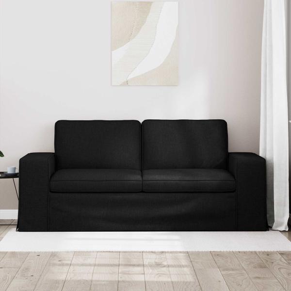 Sofa Schwarz 182 x 80 x 82 cm Metall