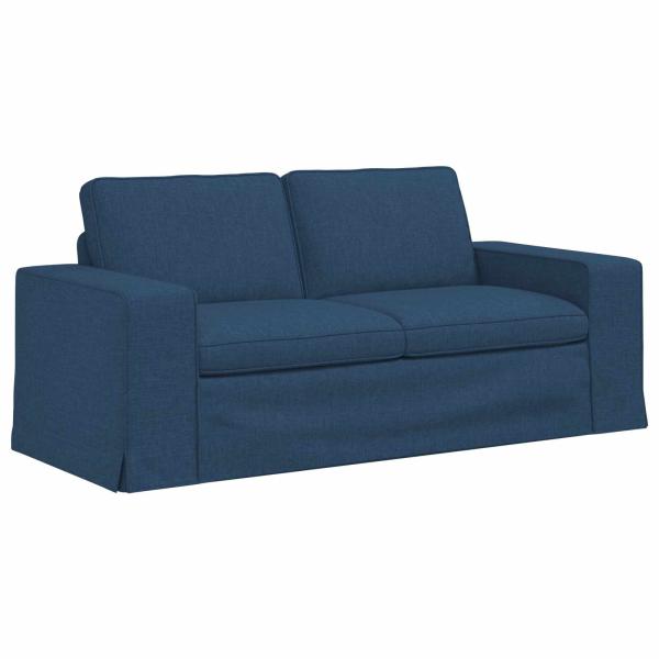 Sofa Blau 182 x 80 x 82 cm Metall