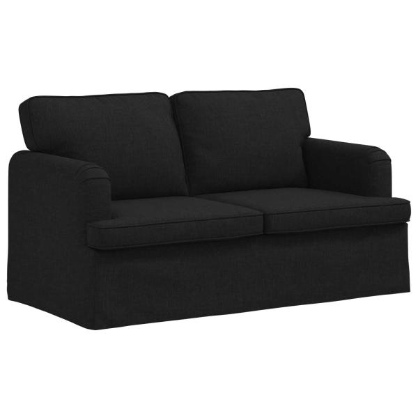 Sofa Schwarz 142 x 80 x 85 cm Metall