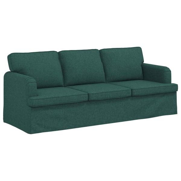 Sofa Dunkelgrün 142 x 80 x 85 cm Metall