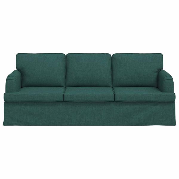 Sofa Dunkelgrün 142 x 80 x 85 cm Metall