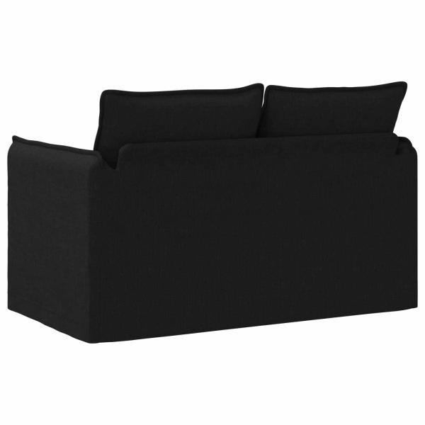 Sofa Schwarz 195 x 82 x 85 cm Metall