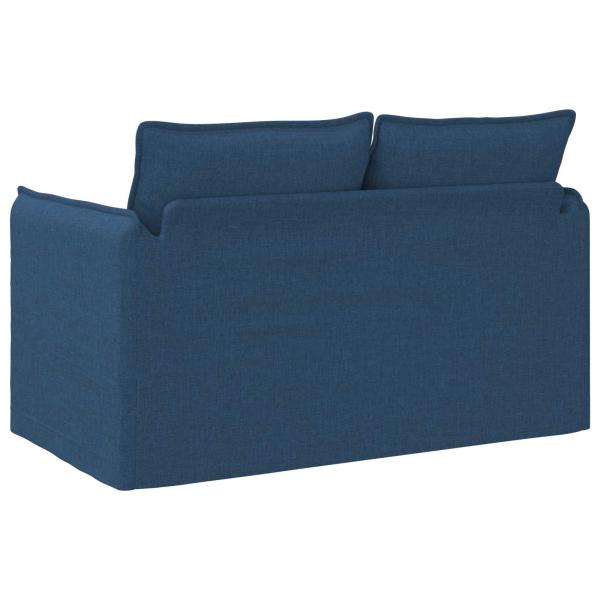 Sofa Blau 195 x 82 x 85 cm Metall