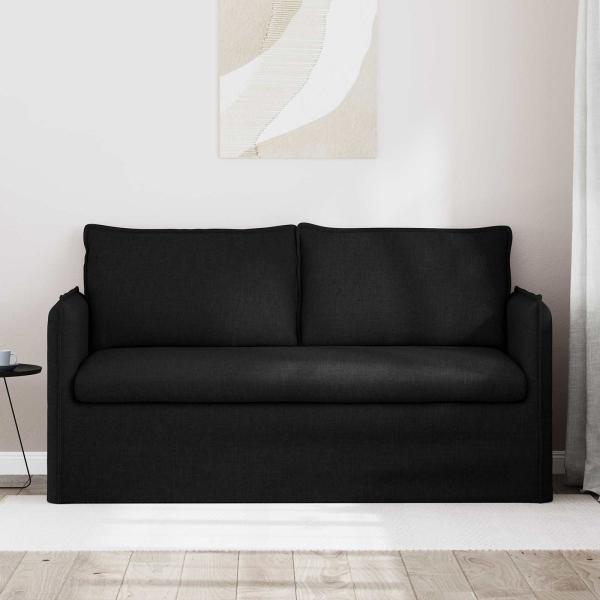 Sofa Schwarz 195 x 82 x 85 cm Metall