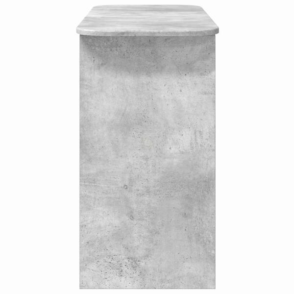 Konsolentisch Beton Grau 93 x 40 x 75 cm Holzwerkstoff