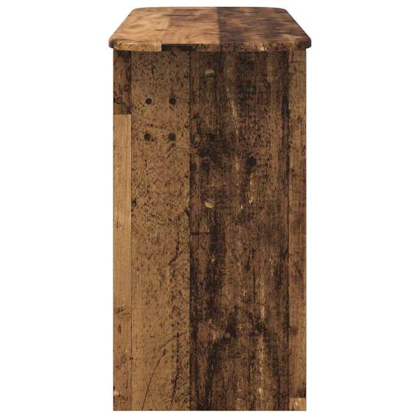 Konsolentisch Altholz 93 x 40 x 75 cm Holzwerkstoff