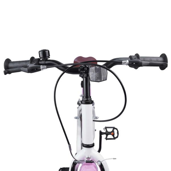 Kinderfahrrad 24 Zoll für 8-12 Jahre alt Hellrosa