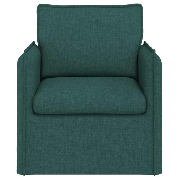 Sofa Dunkelgrün 195 x 82 x 85 cm Metall