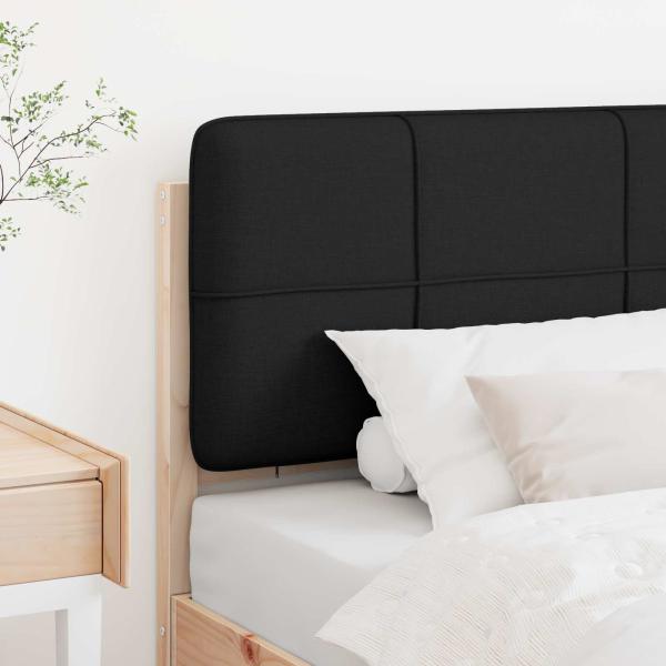 Gepolstertes Kopfteil mit Kopfteil Braun und Schwarz 80 cm