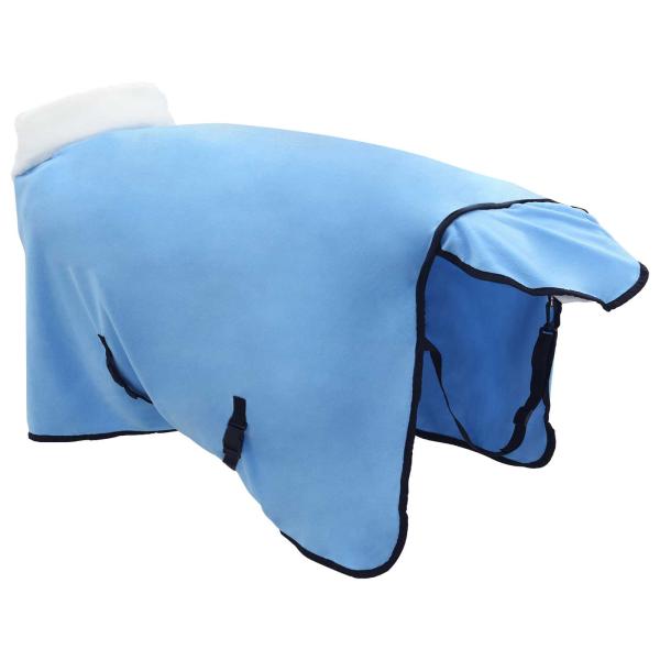 ARDEBO.de - Pferdedecke Volles Aqua 105 cm Polarfleece