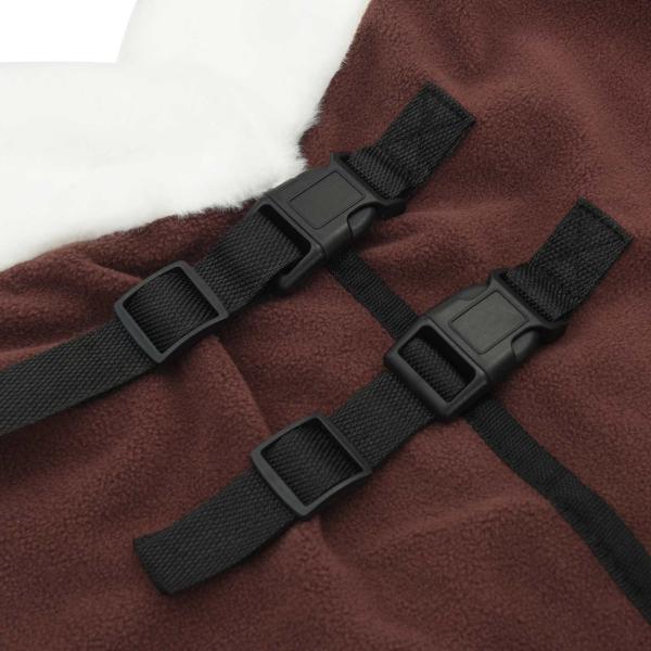 Pferdedecke Volles Dunkelbraun 165 cm Polarfleece