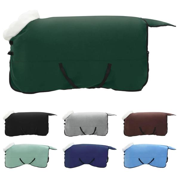 ARDEBO.de - Pferdedecke Dunkelgrün 145 cm Polarfleece