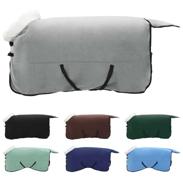ARDEBO.de - Pferdedecke Dunkelgrün 125 cm Polarfleece