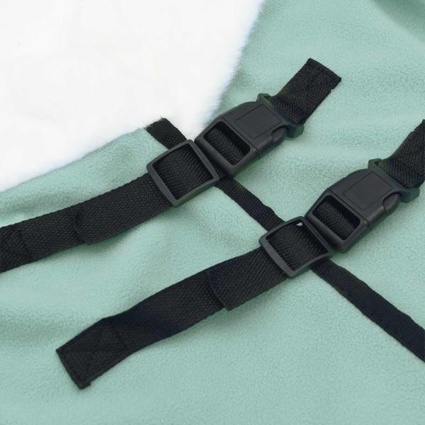 Pferdedecke Dunkelgrün 85 cm Polarfleece